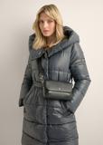 Black leather small women's handbag TORES-1184-99(Z26)