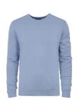 Blue men's basic sweater SWEMT-0127-61(W23)