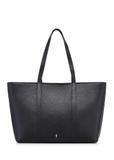 Black leather shopper bag TORES-1273-9I(W26)