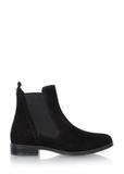 Women's suede black leather boots BUTYD-1009-98(Z24)