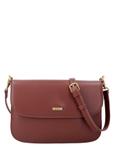 Light brown women's shoulder bag TOREC-1262-1G(Z26)