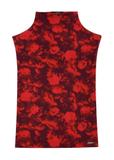 Burgundy women's blouse BLUDT-0193-49(Z25)