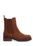 Light brown suede women's Chelsea boots BUTYD-1278-1G(Z26)