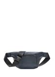 Men's navy blue leather zippered kidney TORMS-0280A-69(W24)