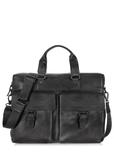 Men's black leather business bag TORMS-0404-99(Z23)