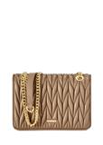 Beige women's handbag with chain TOREC-1102-24(Z25)