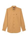 Men's shirt in camel color KOSMT-0299A-24(Z25)