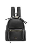 Black small women's backpack TOREC-1256-99(Z26)
