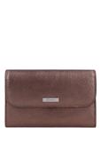 Medium women's leather wallet in light brown color PORES-1030-1G(Z26)