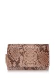 Croco women's leather wallet PORES-0801D-31(W23)