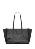 Black large leather women's handbag TORES-1435-99(Z26)