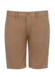 Beige men's shorts SZOMT-0024-24(W23)