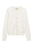 Cream women's cardigan KARDT-0061-0P(W26)