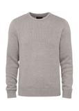 Beige men's cotton sweater SWEMT-0147-81(Z24)