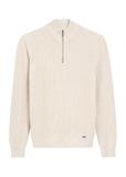 Beige men's sweater SWEMT-0175-1A(Z26)
