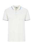 White men's polo shirt POLMT-0069-11(W24)