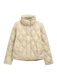 Beige transitional women's jacket KURDT-0664-1A(Z26)