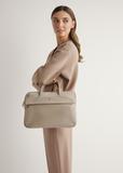 Beige women's laptop bag TOREN-0344-1A(W26)