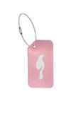 Pink luggage tag AW-012-0003-5B(W26)