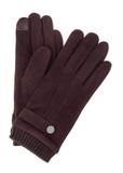 Braune, gefütterte Herrenhandschuhe REKMT-0004-1I(Z26)
