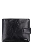 Black leather men's wallet PORMS-0731-99(Z26)