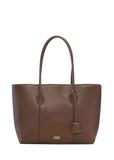 Brown women's shopper bag TOREC-1241-1H(Z26)
