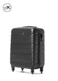 Small suitcase on wheels WALAB-0067-99-19(W25)