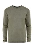 Men's cotton khaki sweater SWEMT-0100-51(W25)