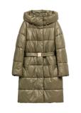 Women's olive winter jacket KURDT-0663-8E(Z26)
