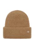 Women's beige winter cap CZADT-0164-82(Z23)