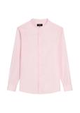 Light pink cotton men's shirt KOSMT-0326-5A(W26)