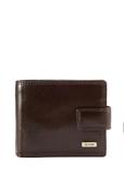 Chocolate Leather Men's Wallet PL-105-89(KS)