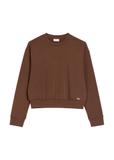 Brown women's sweatshirt BLZDT-0119-1H(Z26)