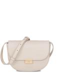 Cream semi-circular women's messenger bag TOREC-1127-0B(W26)