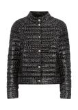 Women's monogrammed quilted jacket KURDT-0434-98(W23)