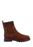 Light brown suede women's Chelsea boots BUTYD-1194-1G(Z26)