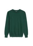 Green men's basic sweater SWEMT-0114A-54(Z24)