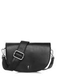 Black leather women's handbag TORES-1082-99(W25)