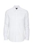 White elegant men's shirt KOSMT-0322-11(Z24)