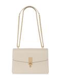 Light beige women's handbag on a chain TOREC-1023-12(W25)