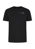 Men's black basic T-shirt with OCHNIK brand logo TSHMT-0102-99(W24)