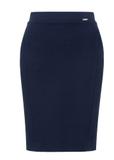 Navy blue pencil skirt SPCDT-0076-69(W23)