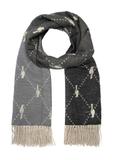 Large double-sided women's scarf SZADT-0160A-91(Z25)
