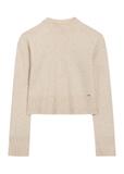 Light beige women's wool sweater SWEDT-0244-1A(Z26)