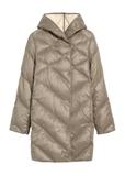 Olive quilted women's jacket KURDT-0595-57(Z25)