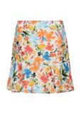 Floral skirt with frill SPCDT-0071-12(W23)