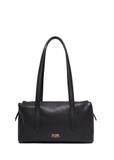 Women's leather handbag in black color TORES-1431-9I(Z26)