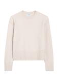 Beige women's sweater SWEDT-0242-80(Z25)