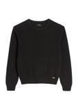 Black women's sweater SWEDT-0238-99(Z25)