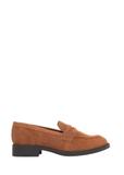 Cognac suede women's moccasins BUTYD-1199-1F(Z26)